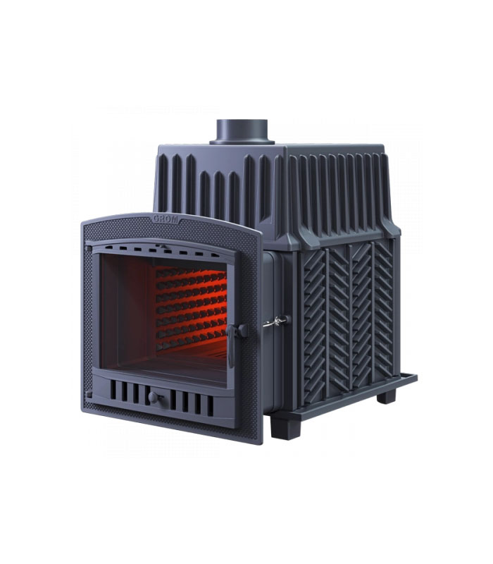 Чугунная печь для бани Гром 80 (П2) Чугунная печь для бани Гром 80 (П2)